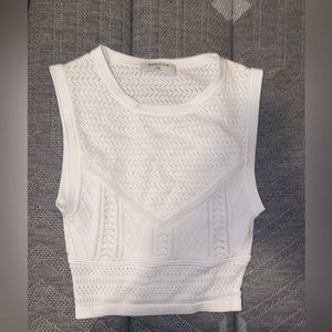 Aritzia pointelle top